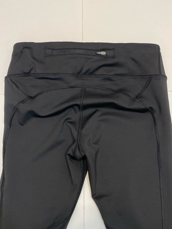 Nike Dri-Fit T Women’s Athletic Black Leggings Sheer Panels on Back Size M - Picture 11 of 11